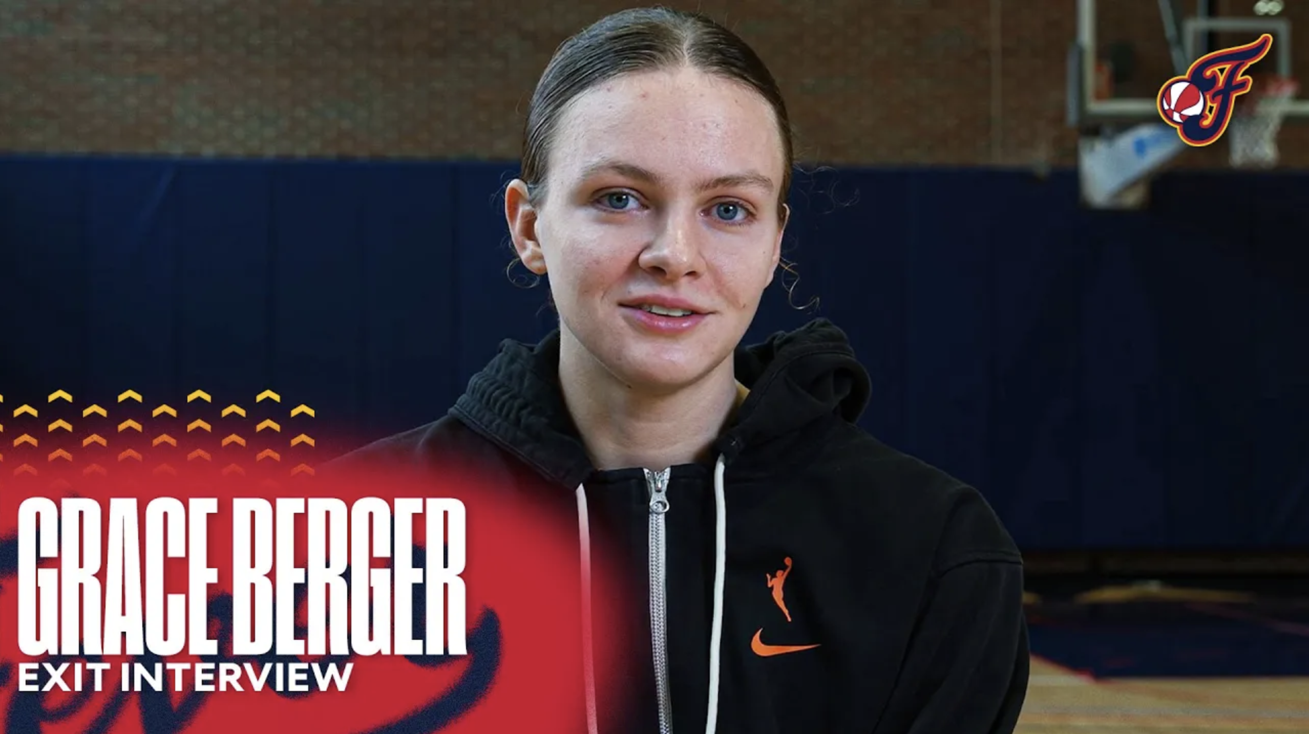 Grace Berger 2024 Exit Interview | Indiana Fever